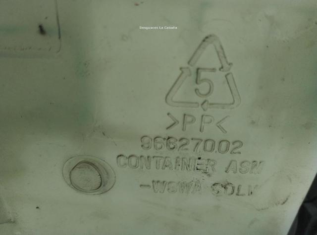 Tanque de fluido para lavador de vidro Chevrolet Captiva 1 C100