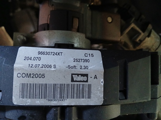 PEUGEOT 96630724XT Переключатель подрулевой, в сборе в наличии Каменское