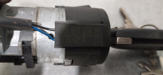 Interruptor de ignição para Citroen Berlingo 1.6 blueHDI 120 BH02 9663123280