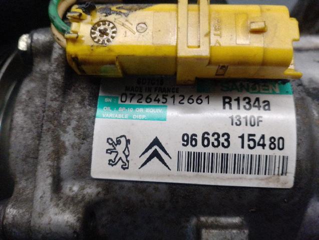 PEUGEOT 9663315480 Компрессор кондиционера в наличии Каменское