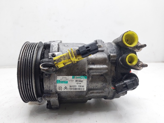 Compressor de ar condicionado para Peugeot 407 sw 2.7 hdi uhzdt17 9663315680