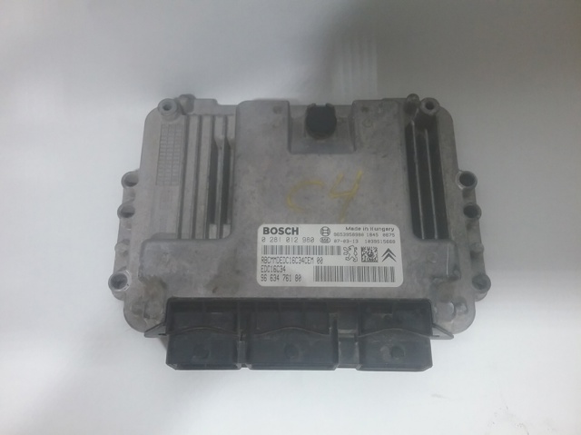 PEUGEOT 9663476180 Модуль управления (ЭБУ) двигателем в наличии Ужгород