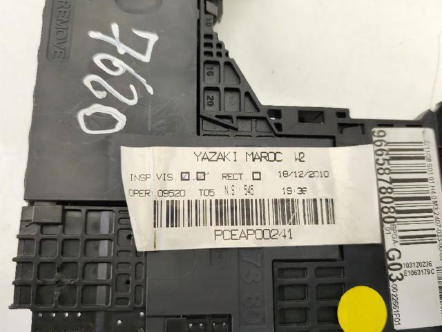 Unidade de dispositivos de segurança Citroen C4 B73