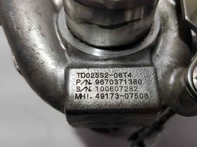 Turbocompressor para Peugeot 307 (3a/c) 1.6 hdi 9hx (dv6ated4) 9670371380