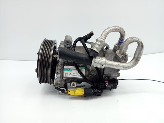 Compressor de ar condicionado para Citroen C4 Saloon 1.6 HDI 9Hz-DV6TED4 9671216280