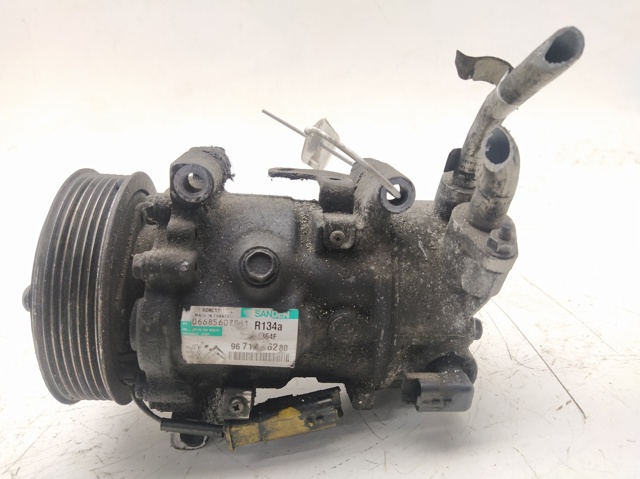 Compressor de ar condicionado para Citroen Berlingo 1.6 HDI 110 9HXDV6ATED4 9671216280