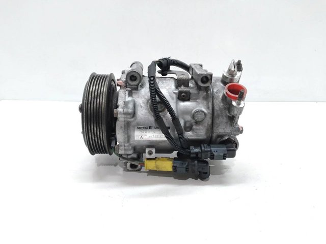 Compressor de ar condicionado para Peugeot 206+ 1.4 HDi ECO 70 8hr / 8h01 9671216780
