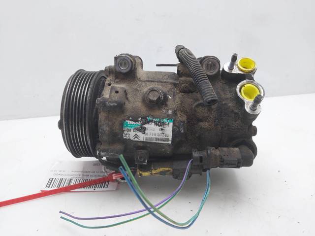 Compressor de ar condicionado para Peugeot 407 SW 2.0 HDI 135 RHR (DW10BTED4) 9671451380