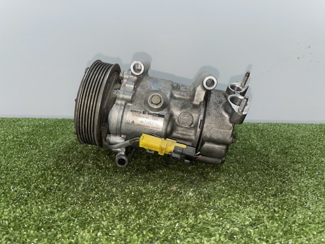 Compressor de ar condicionado para Peugeot 206 Fastback 1.4 HDI Eco 70 8Hx 9671453780