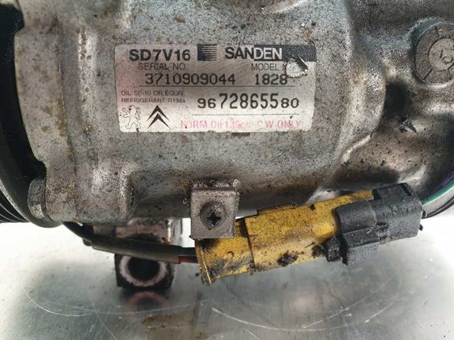 9672865580 PEUGEOT Компрессор кондиционера купить в Черновцы