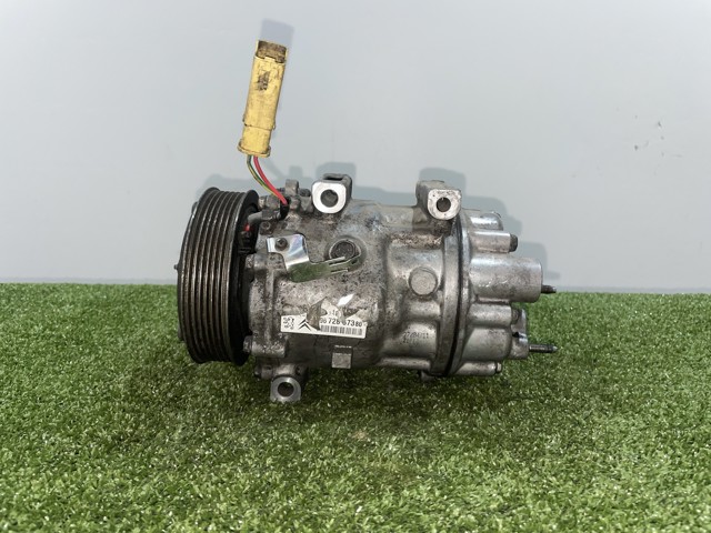 Compressor de ar condicionado para Fiat Scudo Van 2.0 D Multijet 4x4 RHK 9672867380