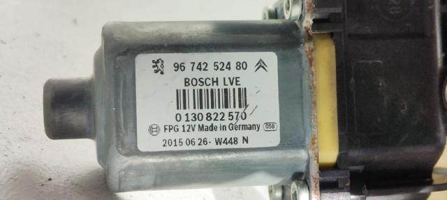 Mecanismo de acionamento de vidro da porta dianteira direita Citroen C4