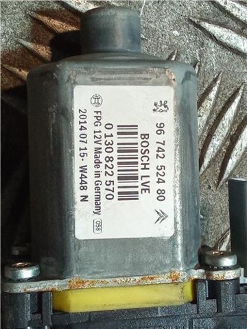 Mecanismo de acionamento de vidro da porta dianteira direita Citroen C4