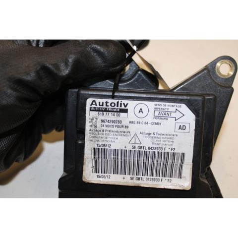 9674290780 Модуль-процессор управления подушкой безопасности (ЭБУ AIRBAG) купить Запорожье
