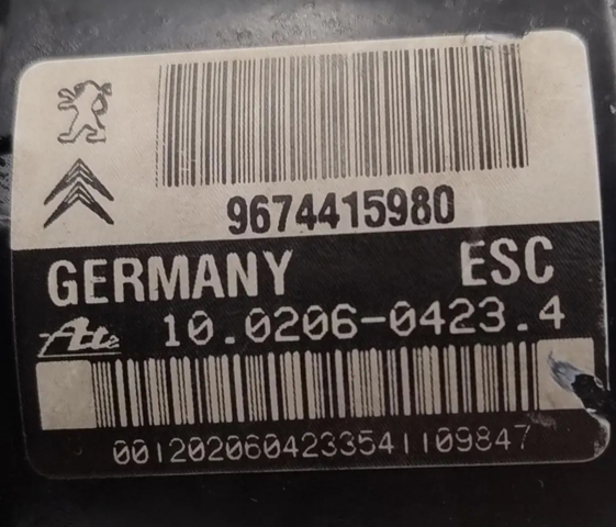 PEUGEOT 9674415980 в наличии Ровно