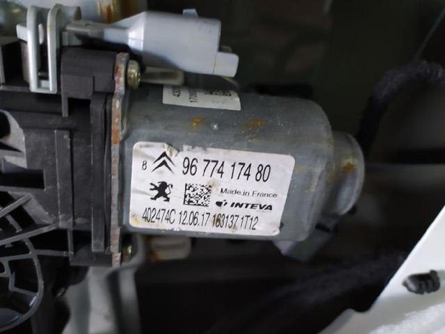 9674437280 PEUGEOT Механизм стеклоподъемника двери задней правой купить в Львов