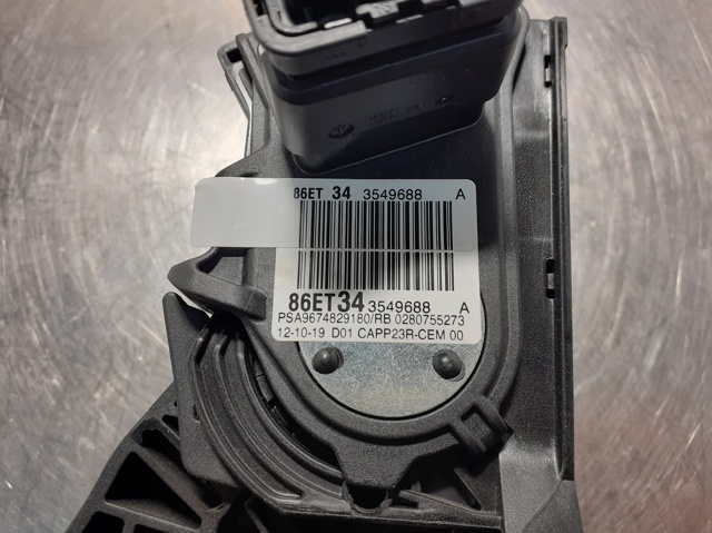 Pedal de gás (de acelerador) Opel GRANDLAND 10 A18, P1UO