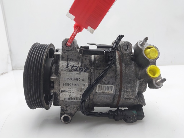 Compressor de ar condicionado para Citroen C4 Grand Picasso II 1.6 HDI / BlueHDI 115 9HC 9675657880