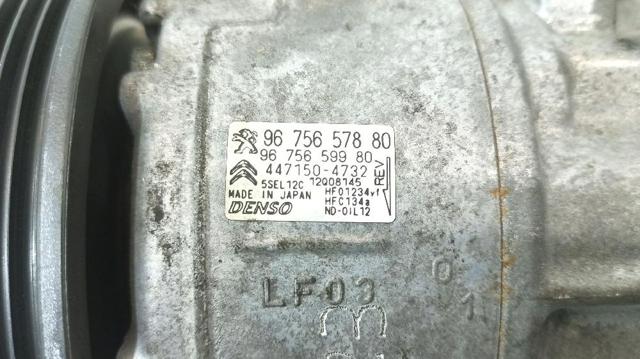 PEUGEOT 9675659980 Компрессор кондиционера в наличии Тернополь