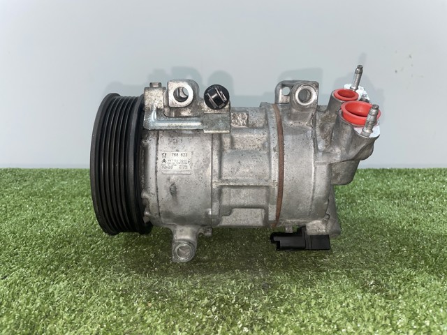 Compressor de ar condicionado para Citroen C3 II (sc_) (2009-2016) 1.2 vti 82 hmz (eb2f) 9676862380