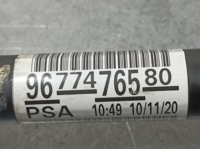 9677476580 Полуось (привод) передняя левая купить Полтава