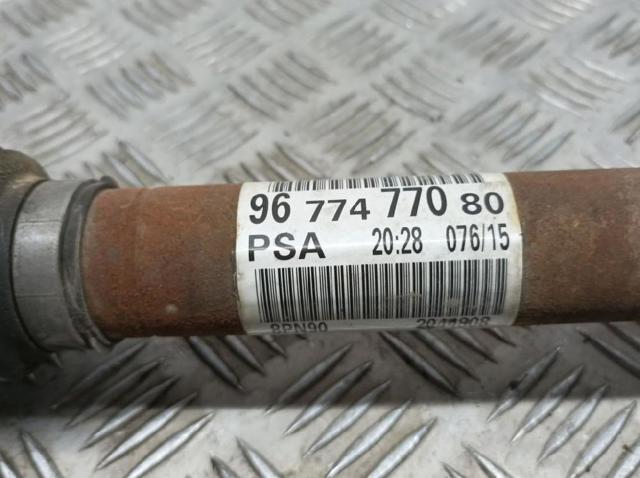 PEUGEOT 9677477080 Полуось (привод) передняя левая в наличии Павлоград