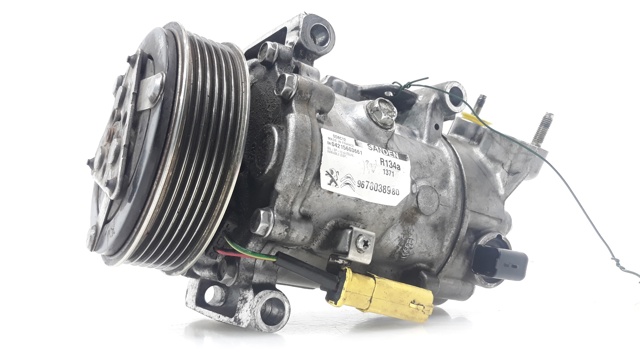 Compressor de aparelho de ar condicionado 9678038980 Peugeot/Citroen