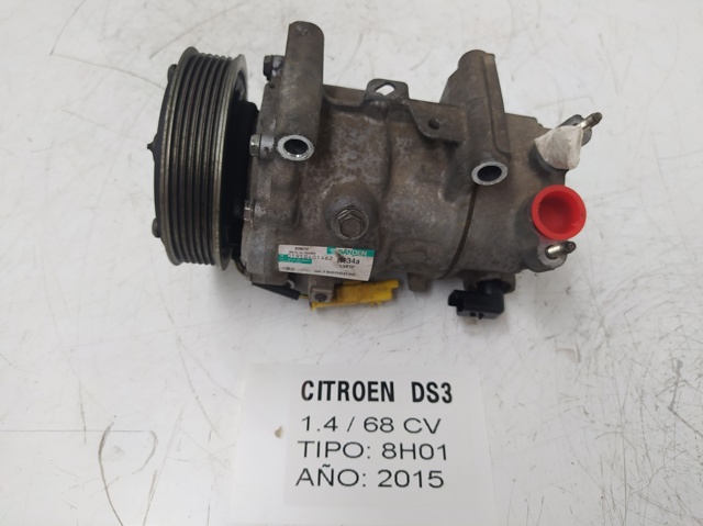 Compressor de volume para citroen berlingo (b9) (2008-2014) 1.6 hdi 75 16v 9ht 9678656080