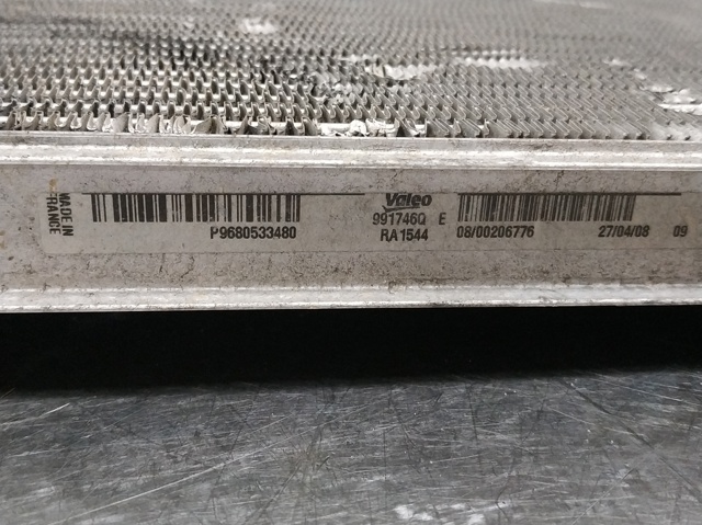 Radiador de esfriamento de motor 9680533480 PEUGEOT
