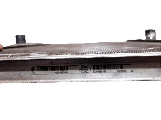 Radiador de água para Citroen C4 Coupé 1.6 HDi 9HY (DV6TED4) 9680533480