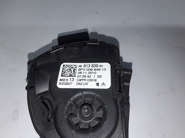 PEUGEOT 9681383980 Педаль газа (акселератора) в наличии Харьков