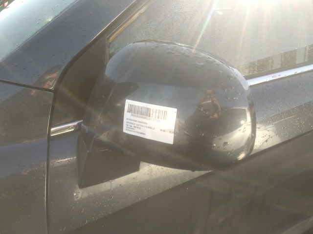 Espelho de retrovisão esquerdo Chevrolet Captiva 1 C100