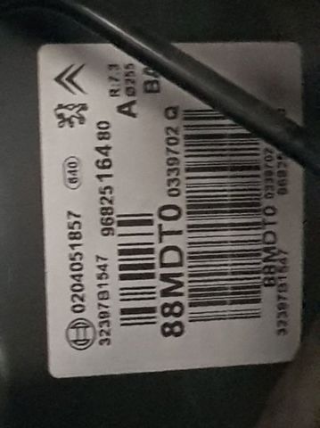 Reforçador dos freios a vácuo Peugeot 307 3B