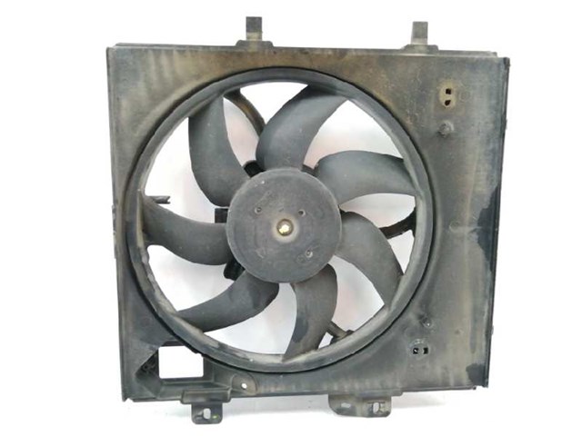 Difusor do radiador, ventilador de refrigeração, condensador de ar condicionado, completo com motor e rotor para citroen c2, citroen c3 i, citroen c3 pluriel, citroen c5 9682902080