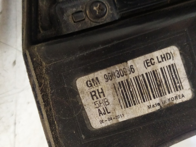 96830986 GM Фонарь задний правый купить в Ирпень