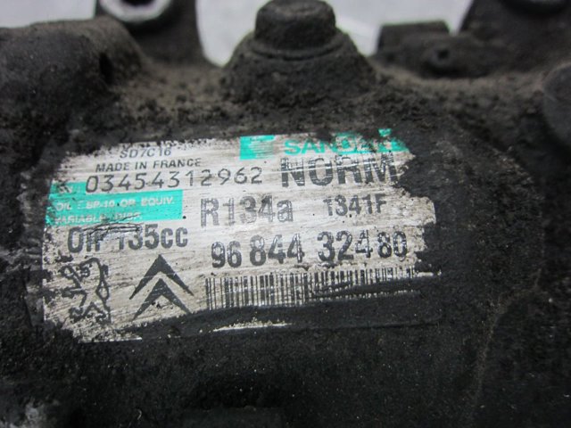 9684432480 PEUGEOT Компрессор кондиционера купить в Хмельницкий