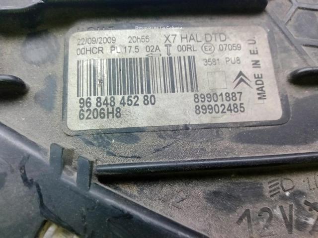PEUGEOT 9684845280 Правая фара в наличии Кривой Рог