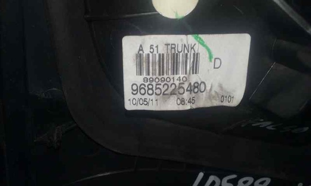PEUGEOT 9685225480 Фонарь задний правый внутренний в наличии Кривой Рог