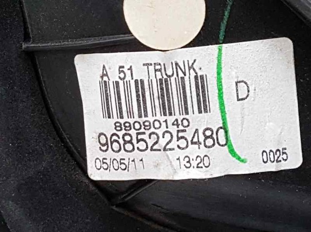 PEUGEOT 9685225480 Фонарь задний правый внутренний в наличии Ирпень