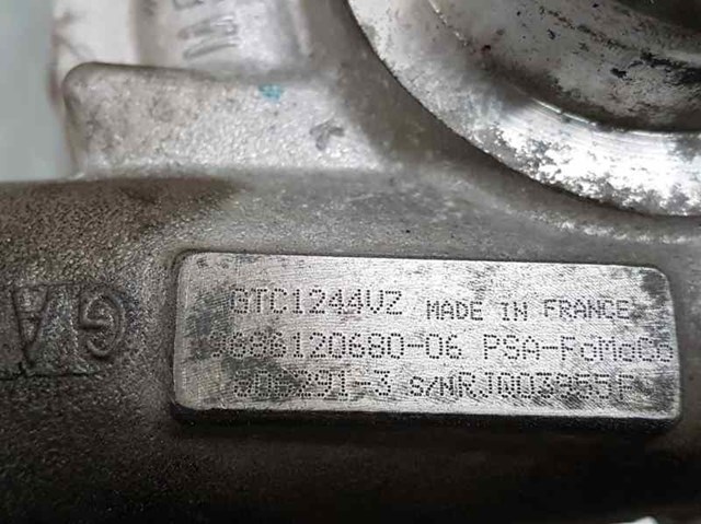Turbocompressor para Citroen C4 Grand Picasso I (ua_) (2006-2011) 1.6 HDI 110 9HL(DV6C)9HR(DV6C) 9686120680
