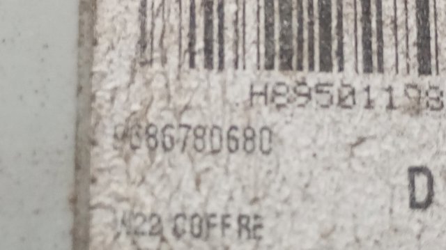 PEUGEOT 9686780680 Фонарь задний правый внутренний в наличии Днепр