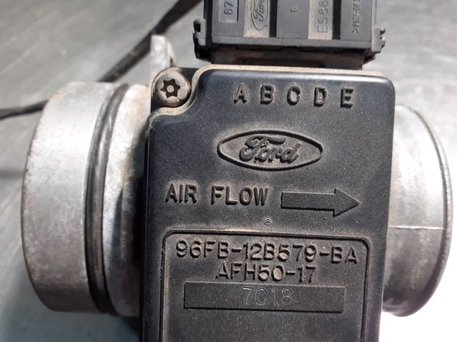 96FB12B579BA Датчик потока (расхода) воздуха, расходомер M.A.F. - (Mass Airflow) купить Тернополь