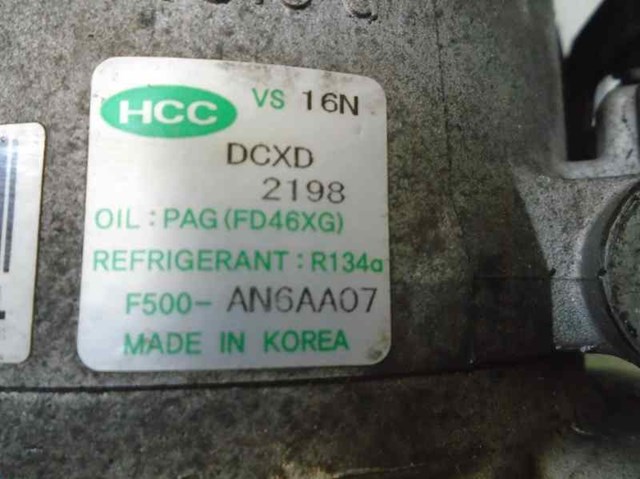 Compressor de ar condicionado para Kia Ceed Sporty Wagon 1.6 Cat / 0.07 - ... G4FC 977012H000
