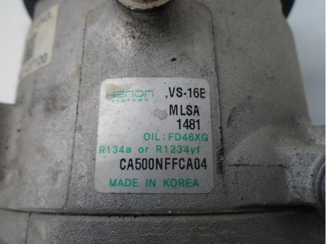 Compressor de ar condicionado para Kia Sportage 1.6 GDI G4FD 97701D7100