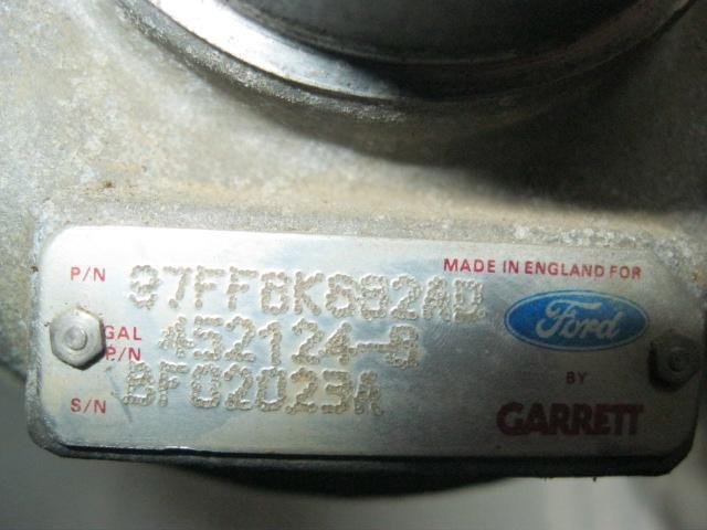 97FF6K682AD FORD Турбина купить в Запорожье