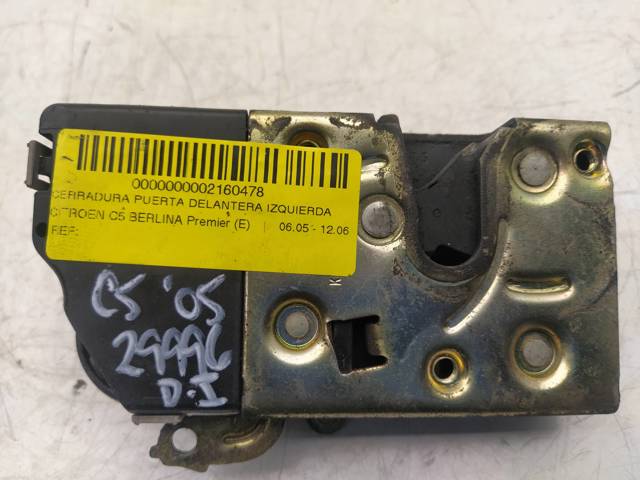 9800618280 PEUGEOT Замок двери передней левой купить в Чернигов