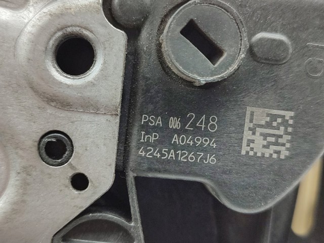 9800624880 PEUGEOT Замок двери задней левой купить в Ирпень