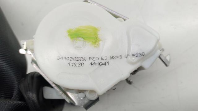 98009738XX PEUGEOT Ремень безопасности задний правый купить в Полтава