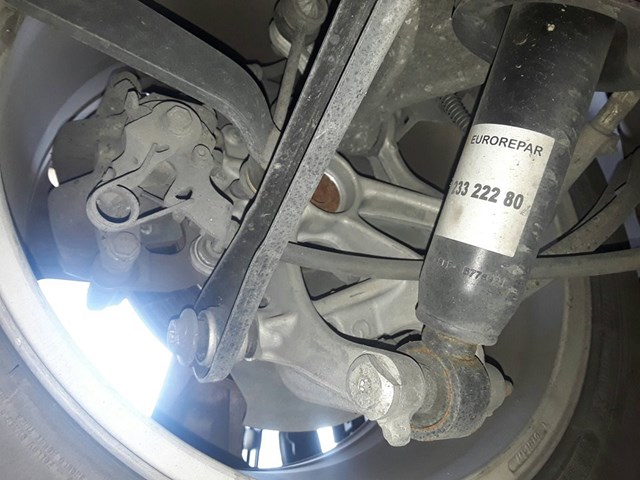 Braço de suspensão inferior traseiro esquerdo para Peugeot 407 1.6 HDI 110 9Hz 9801145880