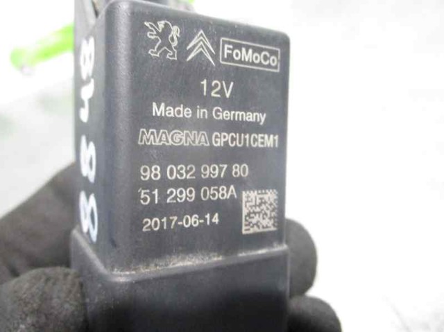 Relê das velas de incandescência Peugeot Boxer 250